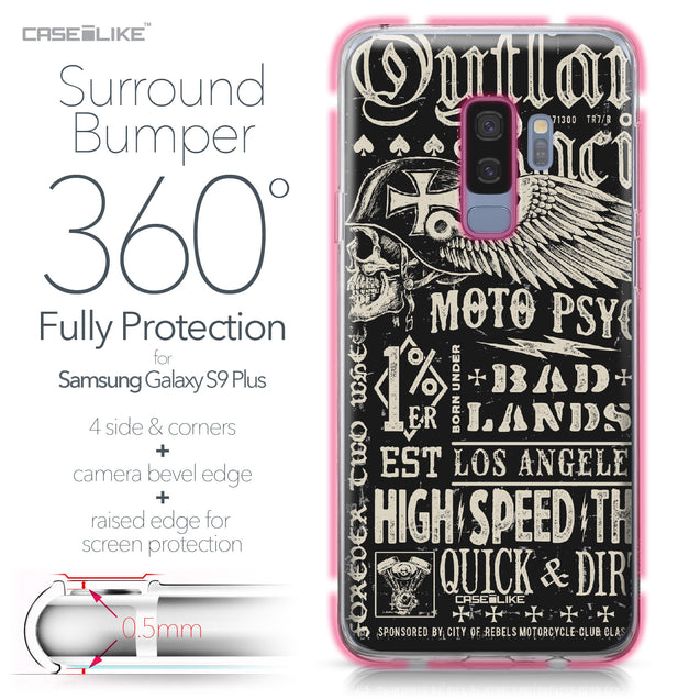 Samsung Galaxy S9 Plus case Art of Skull 2531 Bumper Case Protection | CASEiLIKE.com