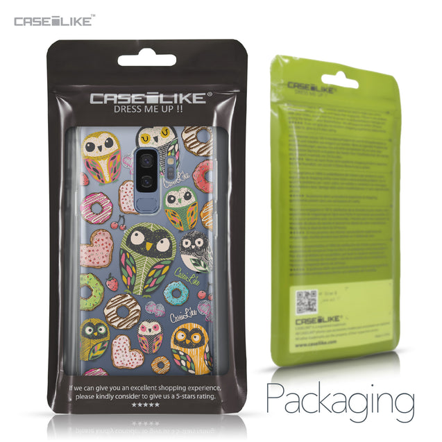 Samsung Galaxy S9 Plus case Owl Graphic Design 3315 Retail Packaging | CASEiLIKE.com