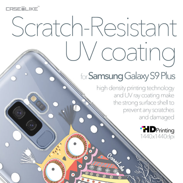Samsung Galaxy S9 Plus case Owl Graphic Design 3317 with UV-Coating Scratch-Resistant Case | CASEiLIKE.com