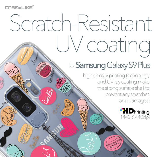Samsung Galaxy S9 Plus case Paris Holiday 3904 with UV-Coating Scratch-Resistant Case | CASEiLIKE.com