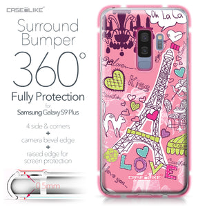 Samsung Galaxy S9 Plus case Paris Holiday 3905 Bumper Case Protection | CASEiLIKE.com