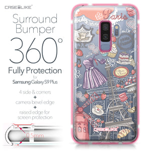 Samsung Galaxy S9 Plus case Paris Holiday 3907 Bumper Case Protection | CASEiLIKE.com
