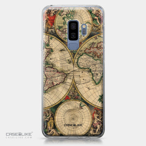 Samsung Galaxy S9 Plus case World Map Vintage 4607 | CASEiLIKE.com