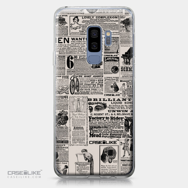 Samsung Galaxy S9 Plus case Vintage Newspaper Advertising 4818 | CASEiLIKE.com