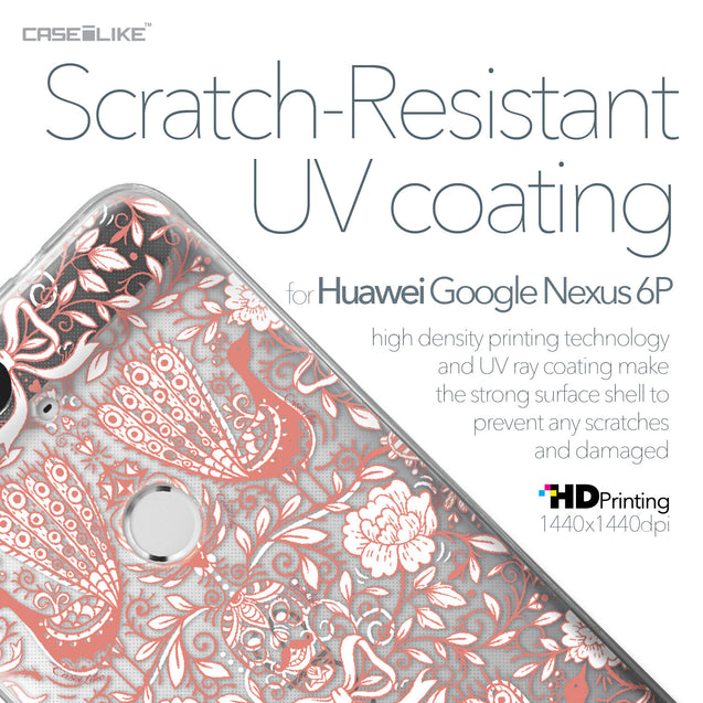 Huawei Google Nexus 6P case Roses Ornamental Skulls Peacocks 2237 with UV-Coating Scratch-Resistant Case | CASEiLIKE.com