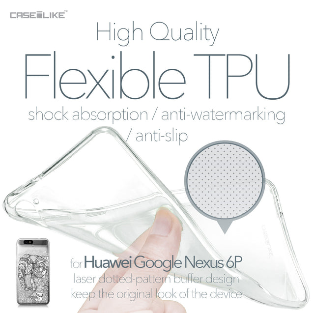 Huawei Google Nexus 6P case Mandala Art 2300 Soft Gel Silicone Case | CASEiLIKE.com