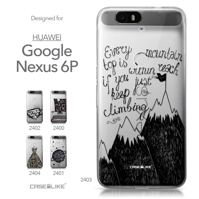 Huawei Google Nexus 6P case Quote 2403 Collection | CASEiLIKE.com
