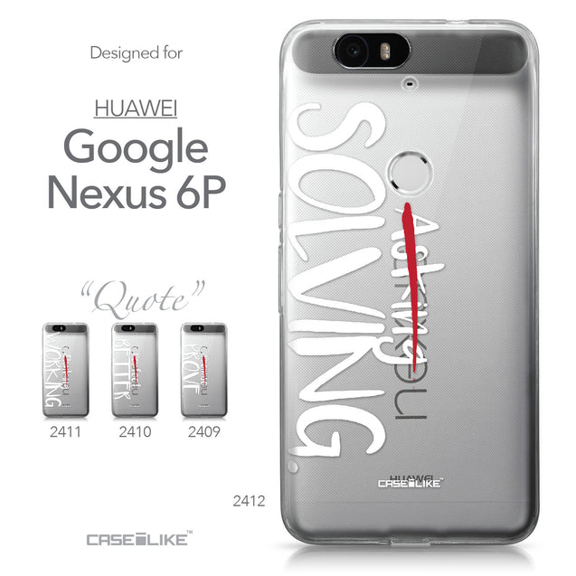 Huawei Google Nexus 6P case Quote 2412 Collection | CASEiLIKE.com