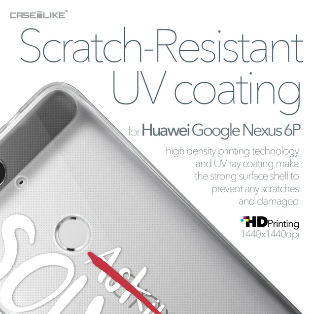 Huawei Google Nexus 6P case Quote 2412 with UV-Coating Scratch-Resistant Case | CASEiLIKE.com