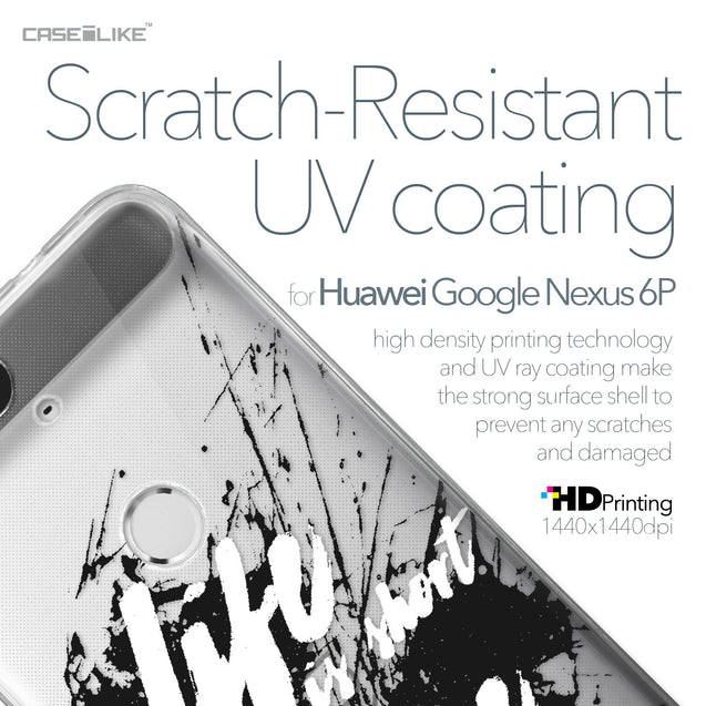Huawei Google Nexus 6P case Quote 2416 with UV-Coating Scratch-Resistant Case | CASEiLIKE.com