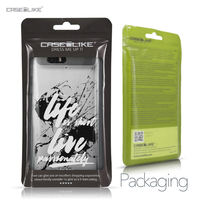 Huawei Google Nexus 6P case Quote 2416 Retail Packaging | CASEiLIKE.com