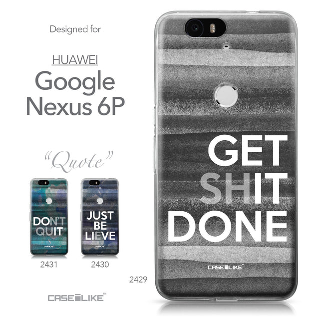 Huawei Google Nexus 6P case Quote 2429 Collection | CASEiLIKE.com