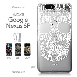 Huawei Google Nexus 6P case Art of Skull 2530 Collection | CASEiLIKE.com