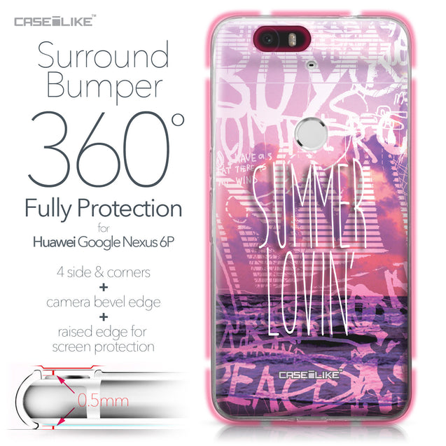 Huawei Google Nexus 6P case Graffiti 2727 Bumper Case Protection | CASEiLIKE.com