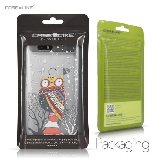 Huawei Google Nexus 6P case Owl Graphic Design 3317 Retail Packaging | CASEiLIKE.com
