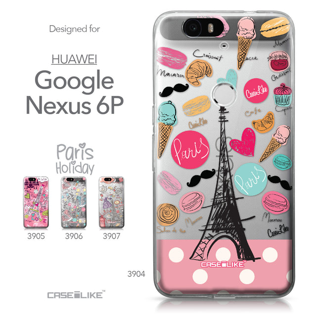 Huawei Google Nexus 6P case Paris Holiday 3904 Collection | CASEiLIKE.com