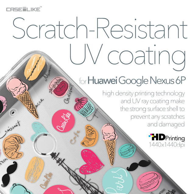 Huawei Google Nexus 6P case Paris Holiday 3904 with UV-Coating Scratch-Resistant Case | CASEiLIKE.com