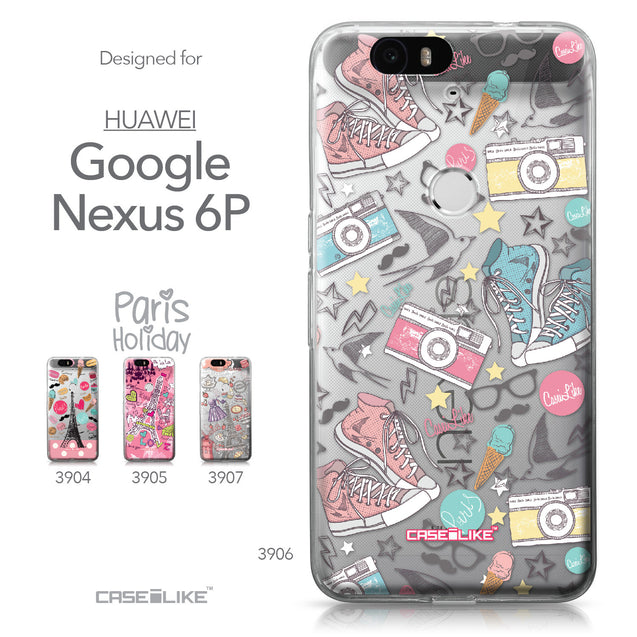 Huawei Google Nexus 6P case Paris Holiday 3906 Collection | CASEiLIKE.com