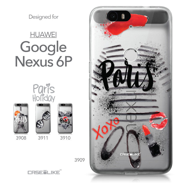Huawei Google Nexus 6P case Paris Holiday 3909 Collection | CASEiLIKE.com
