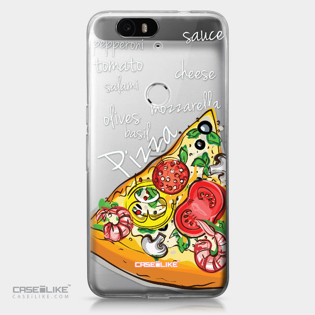 Huawei Google Nexus 6P case Pizza 4822 | CASEiLIKE.com