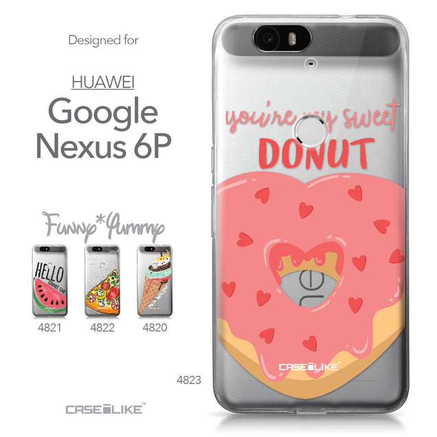 Huawei Google Nexus 6P case Dounuts 4823 Collection | CASEiLIKE.com