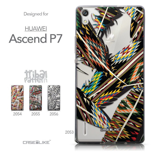 Collection - CASEiLIKE Huawei Ascend P7 back cover Indian Tribal Theme Pattern 2053