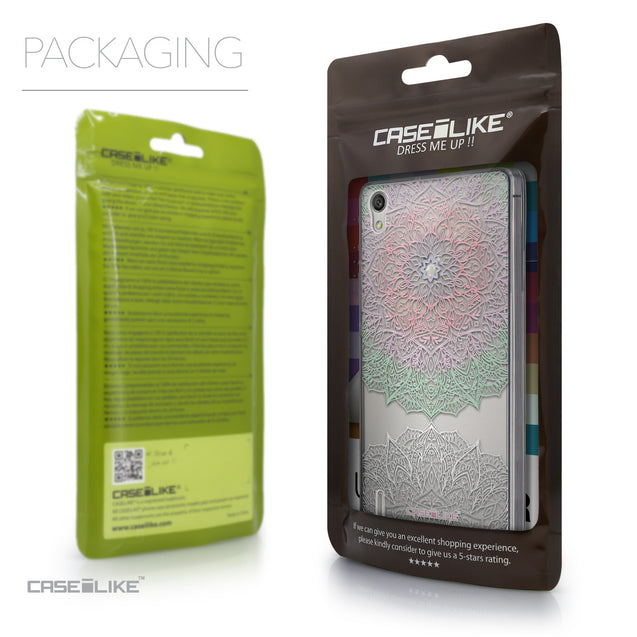 Packaging - CASEiLIKE Huawei Ascend P7 back cover Mandala Art 2092