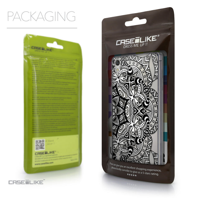 Packaging - CASEiLIKE Huawei Ascend P7 back cover Mandala Art 2096