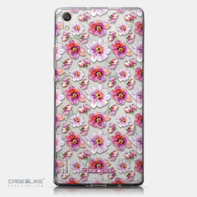 CASEiLIKE Huawei Ascend P7 back cover Watercolor Floral 2232