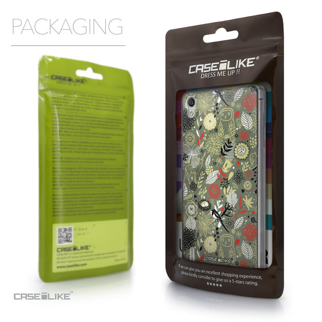 Packaging - CASEiLIKE Huawei Ascend P7 back cover Spring Forest Gray 2243