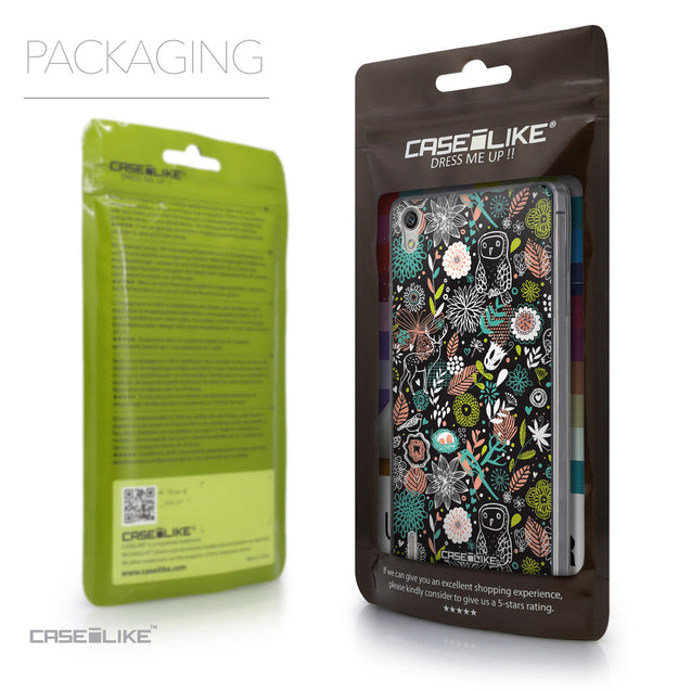 Packaging - CASEiLIKE Huawei Ascend P7 back cover Spring Forest Black 2244