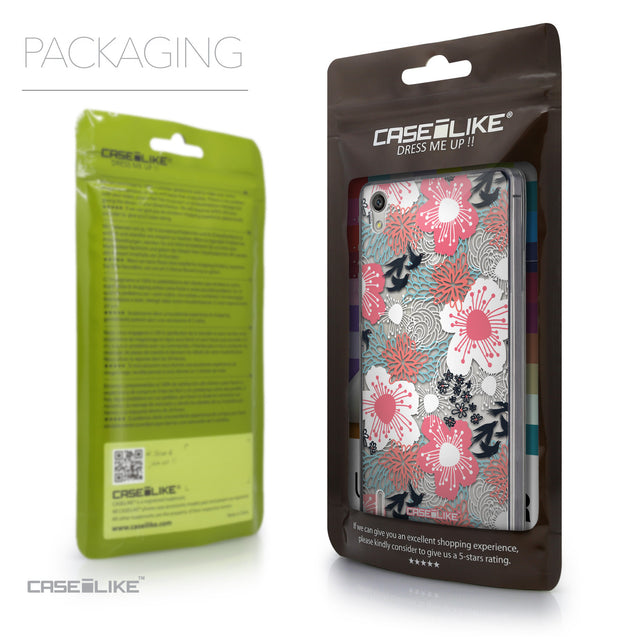 Packaging - CASEiLIKE Huawei Ascend P7 back cover Japanese Floral 2255