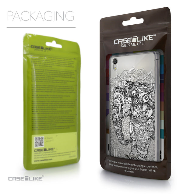 Packaging - CASEiLIKE Huawei Ascend P7 back cover Mandala Art 2300