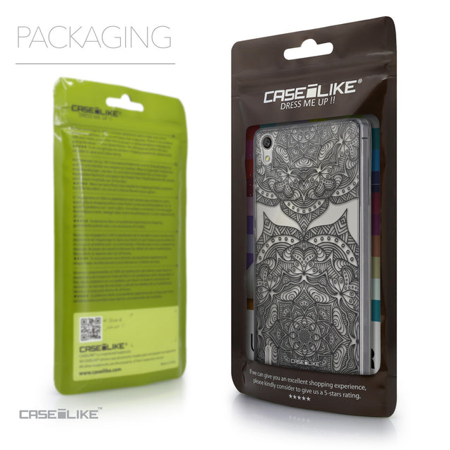 Packaging - CASEiLIKE Huawei Ascend P7 back cover Mandala Art 2304