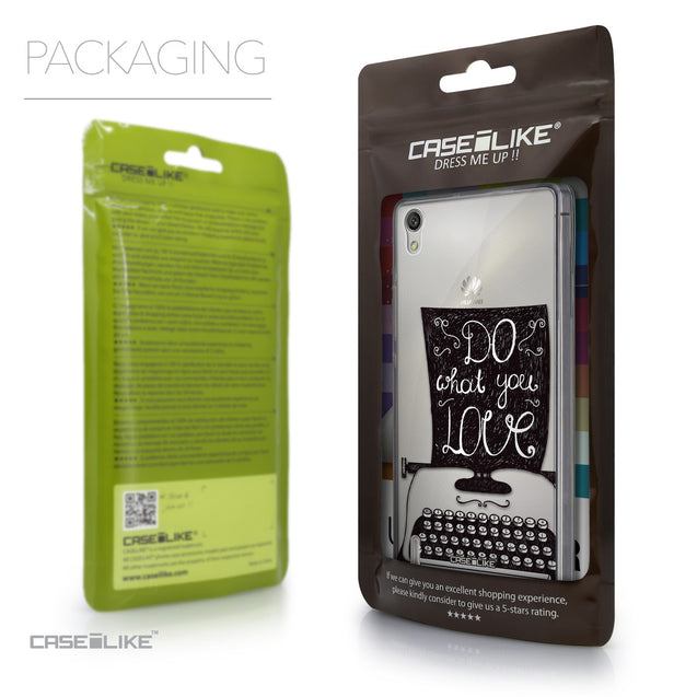 Packaging - CASEiLIKE Huawei Ascend P7 back cover Quote 2400