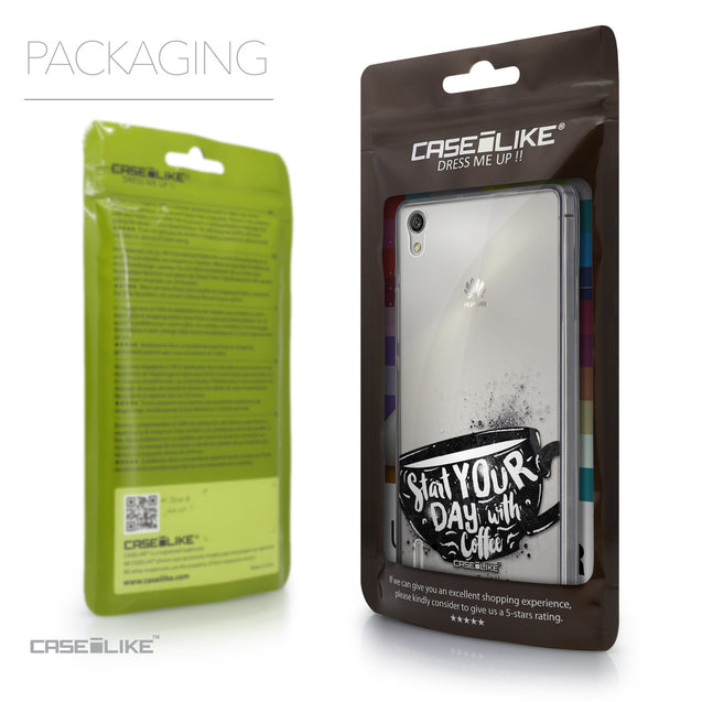 Packaging - CASEiLIKE Huawei Ascend P7 back cover Quote 2402