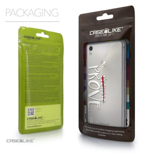 Packaging - CASEiLIKE Huawei Ascend P7 back cover Quote 2409