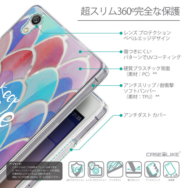 Details in Japanese - CASEiLIKE Huawei Ascend P7 back cover Quote 2417