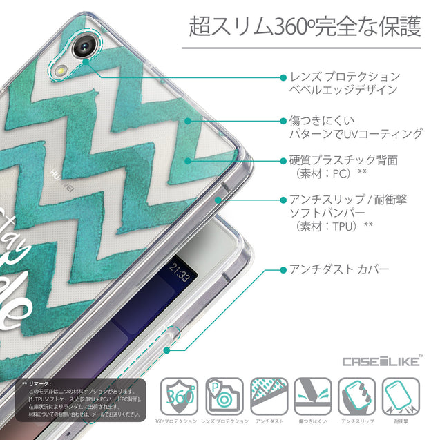 Details in Japanese - CASEiLIKE Huawei Ascend P7 back cover Quote 2418