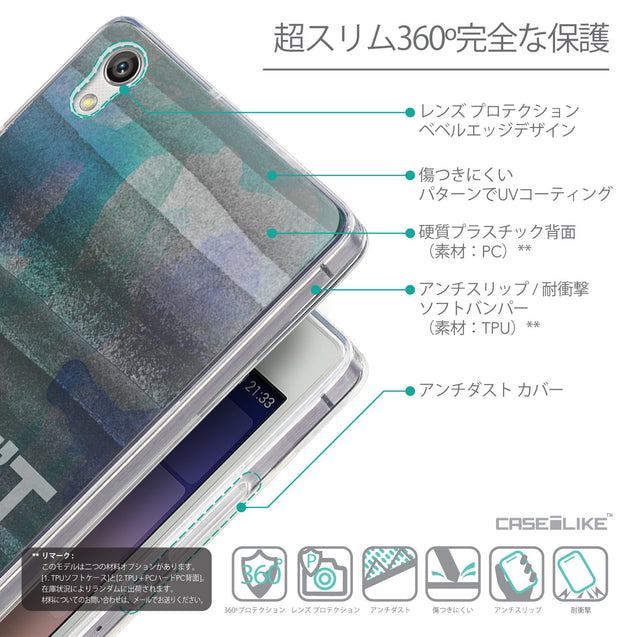 Details in Japanese - CASEiLIKE Huawei Ascend P7 back cover Quote 2431
