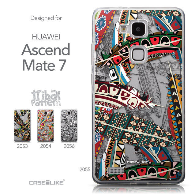 Collection - CASEiLIKE Huawei Ascend Mate 7 back cover Indian Tribal Theme Pattern 2055