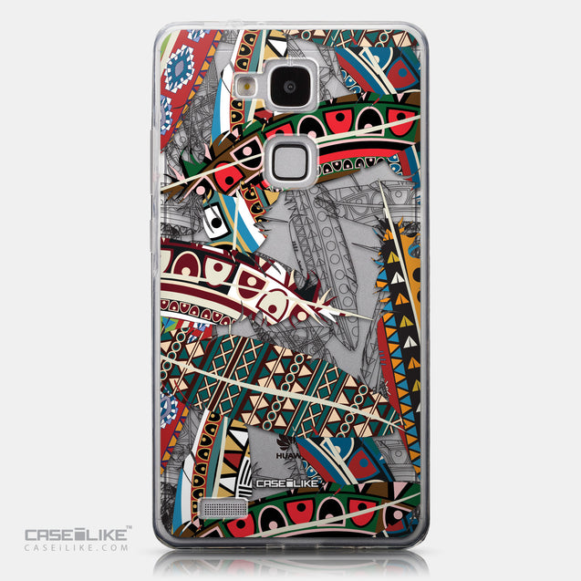 CASEiLIKE Huawei Ascend Mate 7 back cover Indian Tribal Theme Pattern 2055