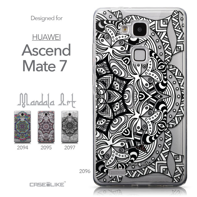 Collection - CASEiLIKE Huawei Ascend Mate 7 back cover Mandala Art 2096