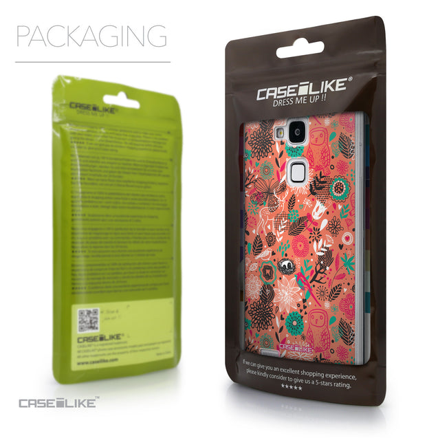 Packaging - CASEiLIKE Huawei Ascend Mate 7 back cover Spring Forest Pink 2242