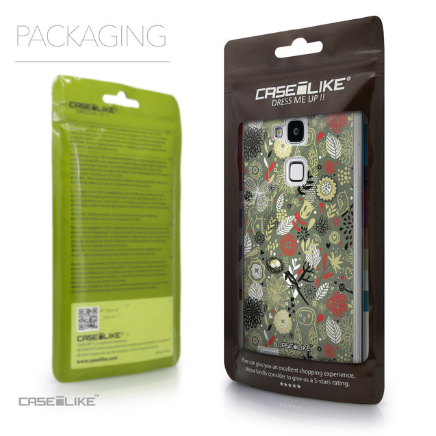 Packaging - CASEiLIKE Huawei Ascend Mate 7 back cover Spring Forest Gray 2243
