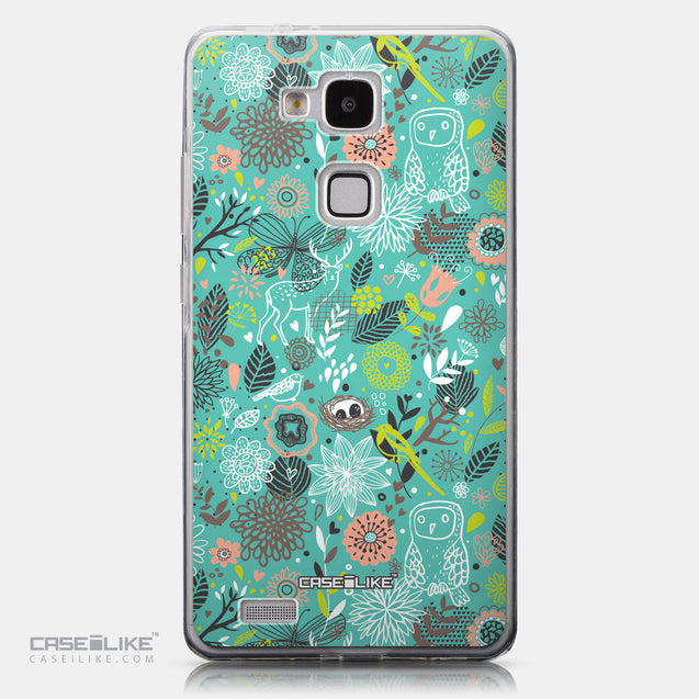 CASEiLIKE Huawei Ascend Mate 7 back cover Spring Forest Turquoise 2245