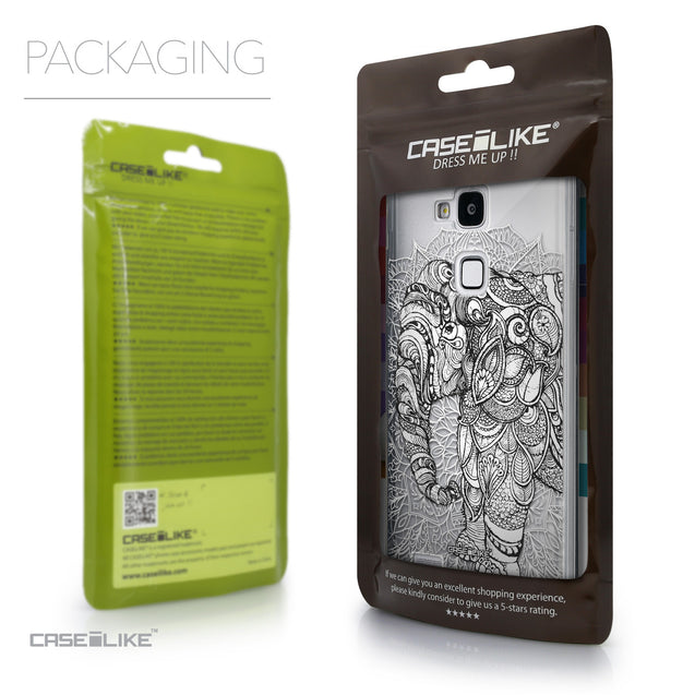 Packaging - CASEiLIKE Huawei Ascend Mate 7 back cover Mandala Art 2300