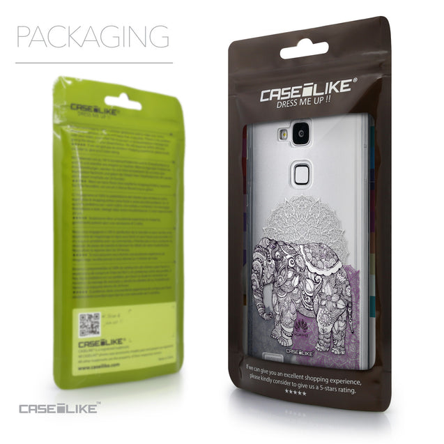 Packaging - CASEiLIKE Huawei Ascend Mate 7 back cover Mandala Art 2301