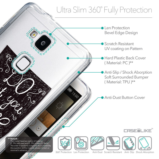 Details in English - CASEiLIKE Huawei Ascend Mate 7 back cover Quote 2400
