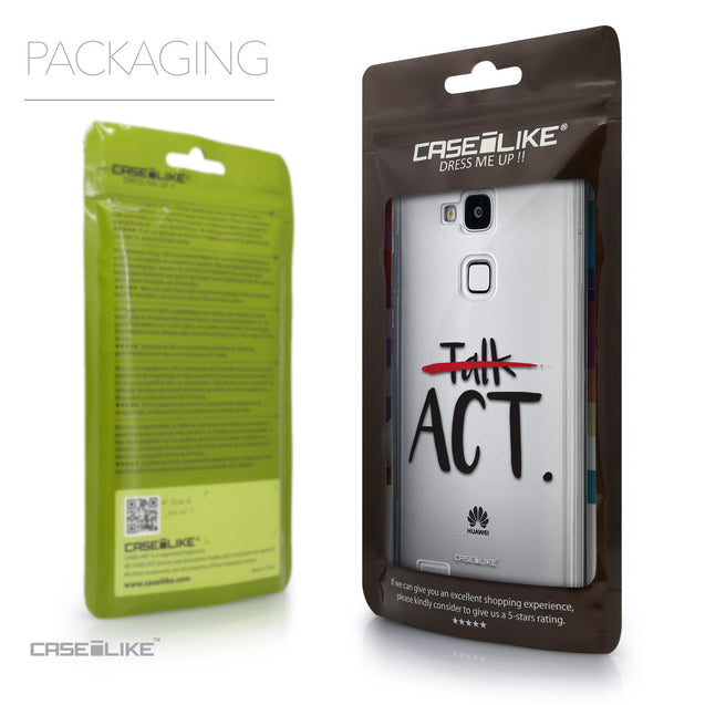 Packaging - CASEiLIKE Huawei Ascend Mate 7 back cover Quote 2408